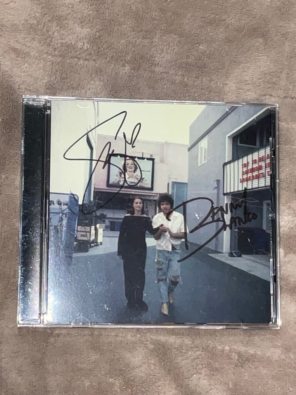 Signed Selena Gomez Benny Blanco ISILYF Insert and CD